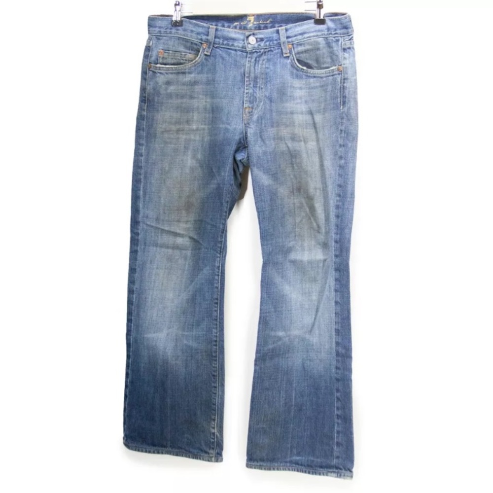 7 For All Mankind Grunge Denim Jeans | Size 31